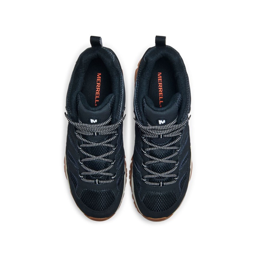 Chaussures Randonnée Merrell Moab 2 Mid GORE-TEX Noir Homme | E.K.TJKZ